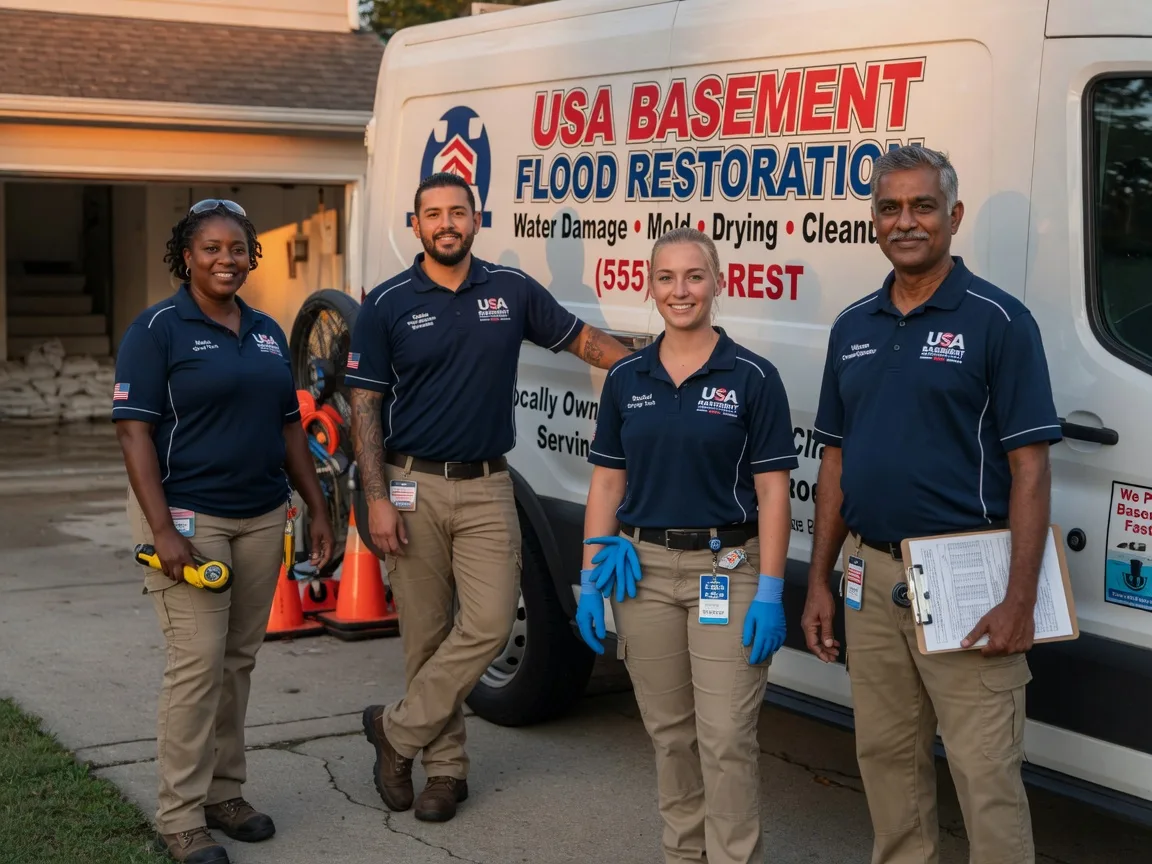 Basement Flood Cleanup company in Rule, TX